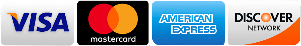 Merchant Equipment Store Credit Card Logos