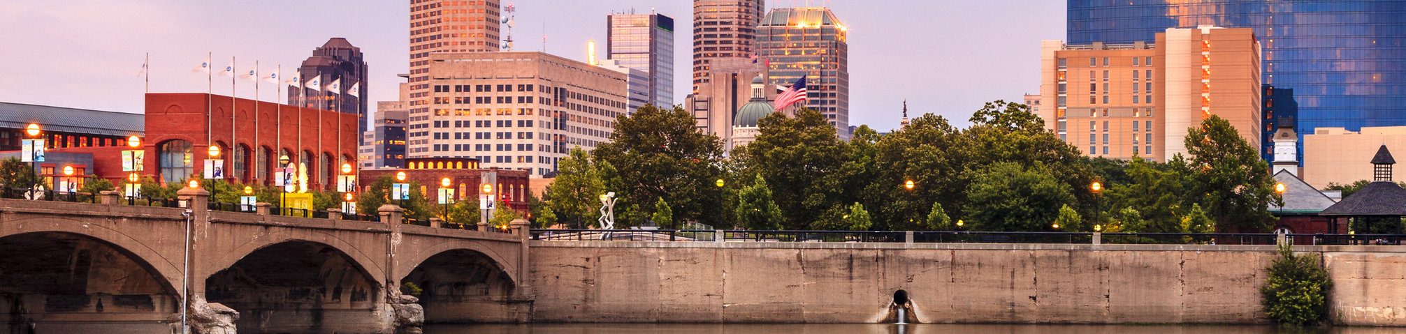 Indianapolis, Indiana Skyline