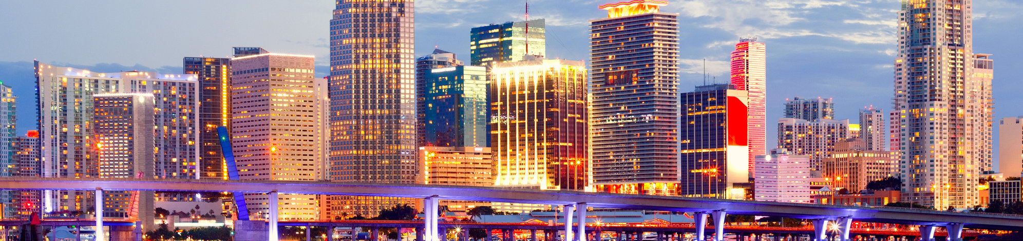 Miami, Florida Skyline